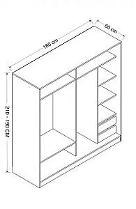 Dulap-cupe Trendy Kale 3976