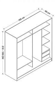 Dulap-cupe Trendy Kale 3975