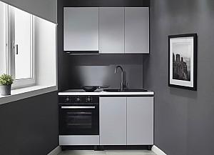 Set mobila bucatarie Ambianta Astra 1.4 m Gri