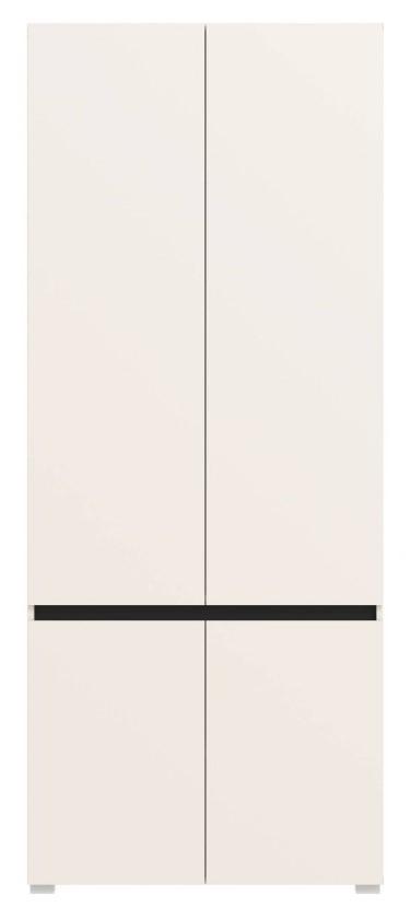 Dulap Yasen London SZF4D_90 Cașemir / Antracit