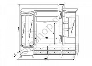Living KMK Orfei 11 Nr.2 Bodega/Argint Alb
