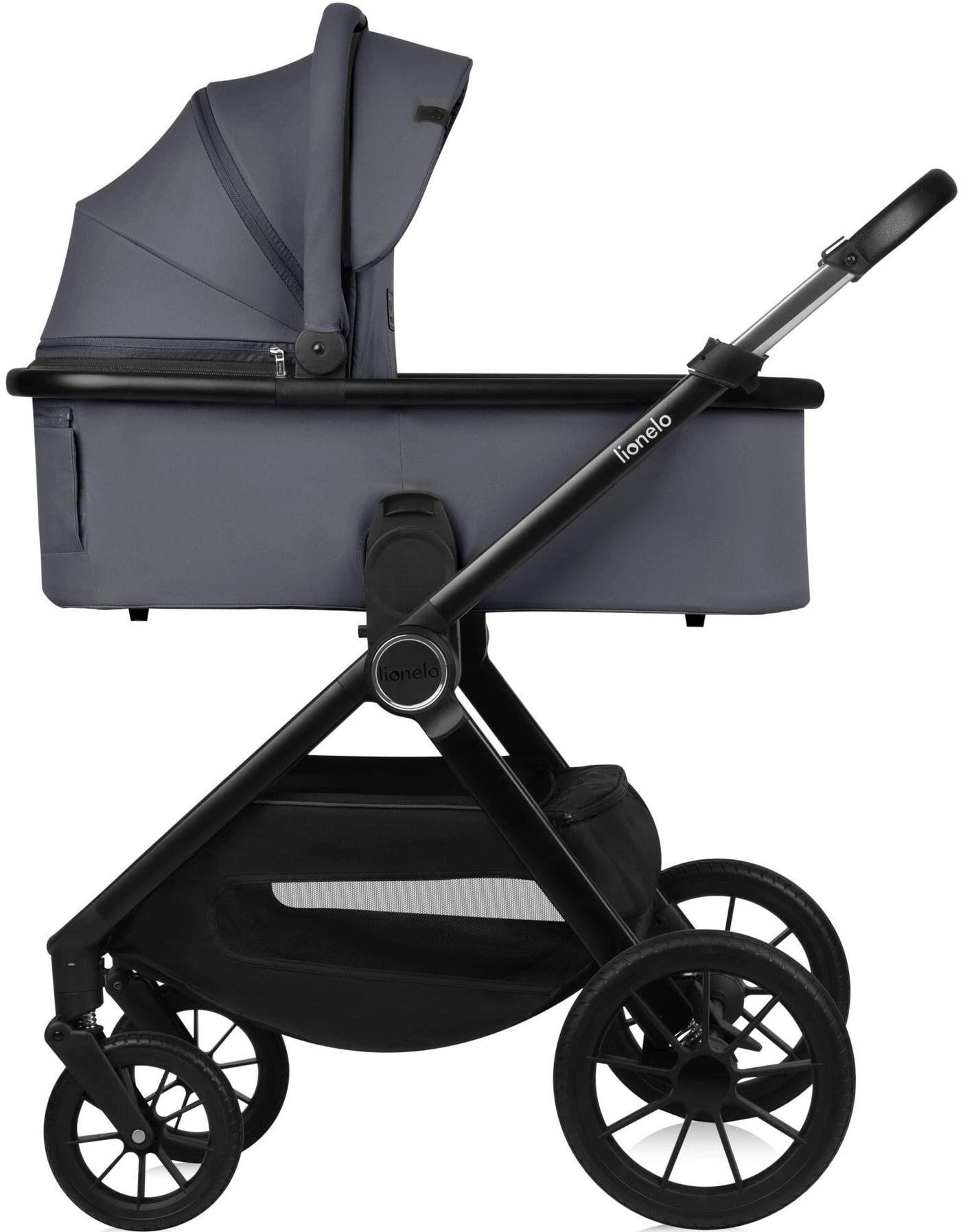 Carucior 2 in 1 Lionelo Layla Grey Stone