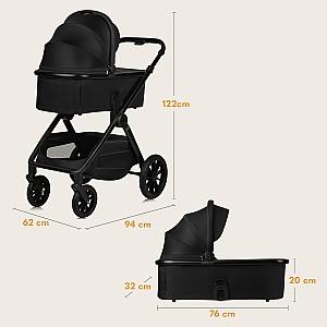 Carucior 2 in 1 Lionelo Layla Grey Stone