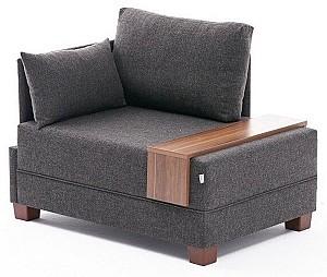 Fotoliu Trendy Fly Left Antracit (Gri)