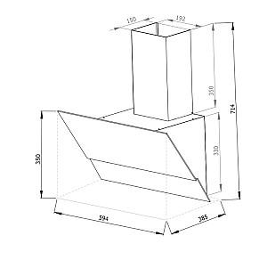 Hota Backer SLOPE 60 SNRC (800) WH GL