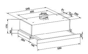 Hota Backer GLISO 650 (60) INOX