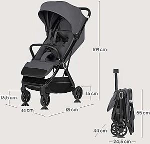 Carucior de plimbare Lionelo Bess Grey Stone