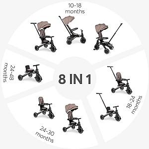 Tricicleta copii Kikka Boo Trix 2 Beige