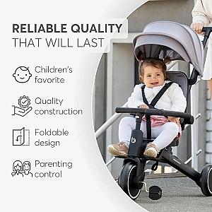 Tricicleta copii Kikka Boo Trix 2 Beige