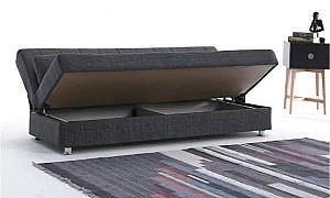 Canapea Trendy Economix 190x82x80 Gri Închis