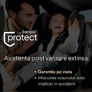 Scaun auto copii Lionelo Nelly Grey Graphite