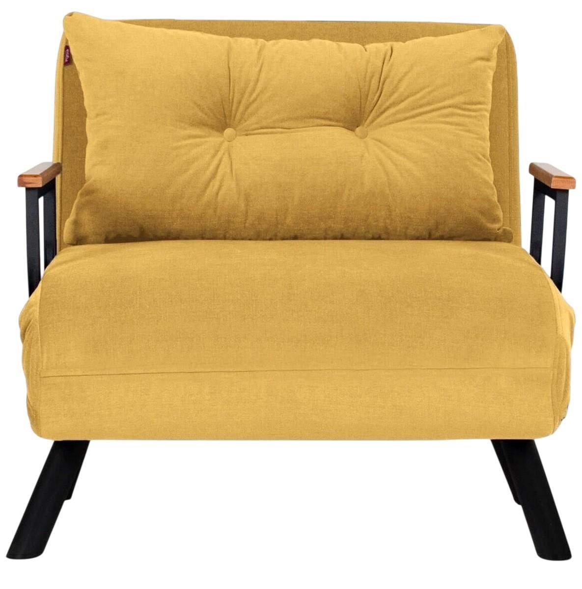 Fotoliu Trendy Sando Single Mustar (Galben)