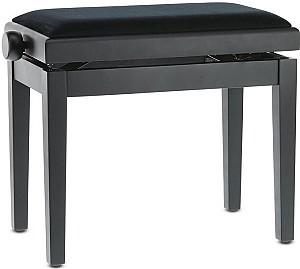 Scaun pentru pian GEWA Deluxe Matt Seat Black 130000