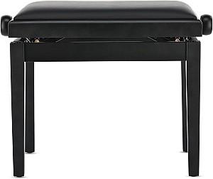 Scaun pentru pian GEWA Bench Deluxe Matte Black 130001
