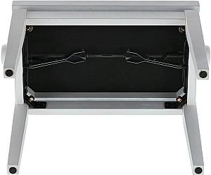 Scaun pentru pian GEWA Deluxe White Matt Seat Black 130020