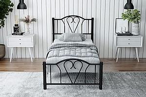 Pat copii MG-Plus Orkide 90x200 Negru