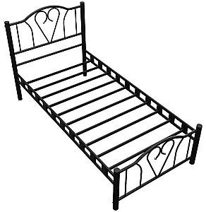 Pat copii MG-Plus Orkide 90x200 Negru