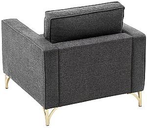 Fotoliu Trendy Berlin Antracit (Gri)/Auriu