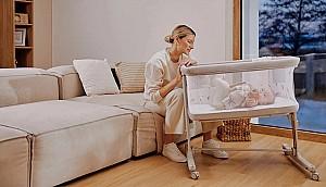 Patut copii Lionelo Aurora Beige Capuccino