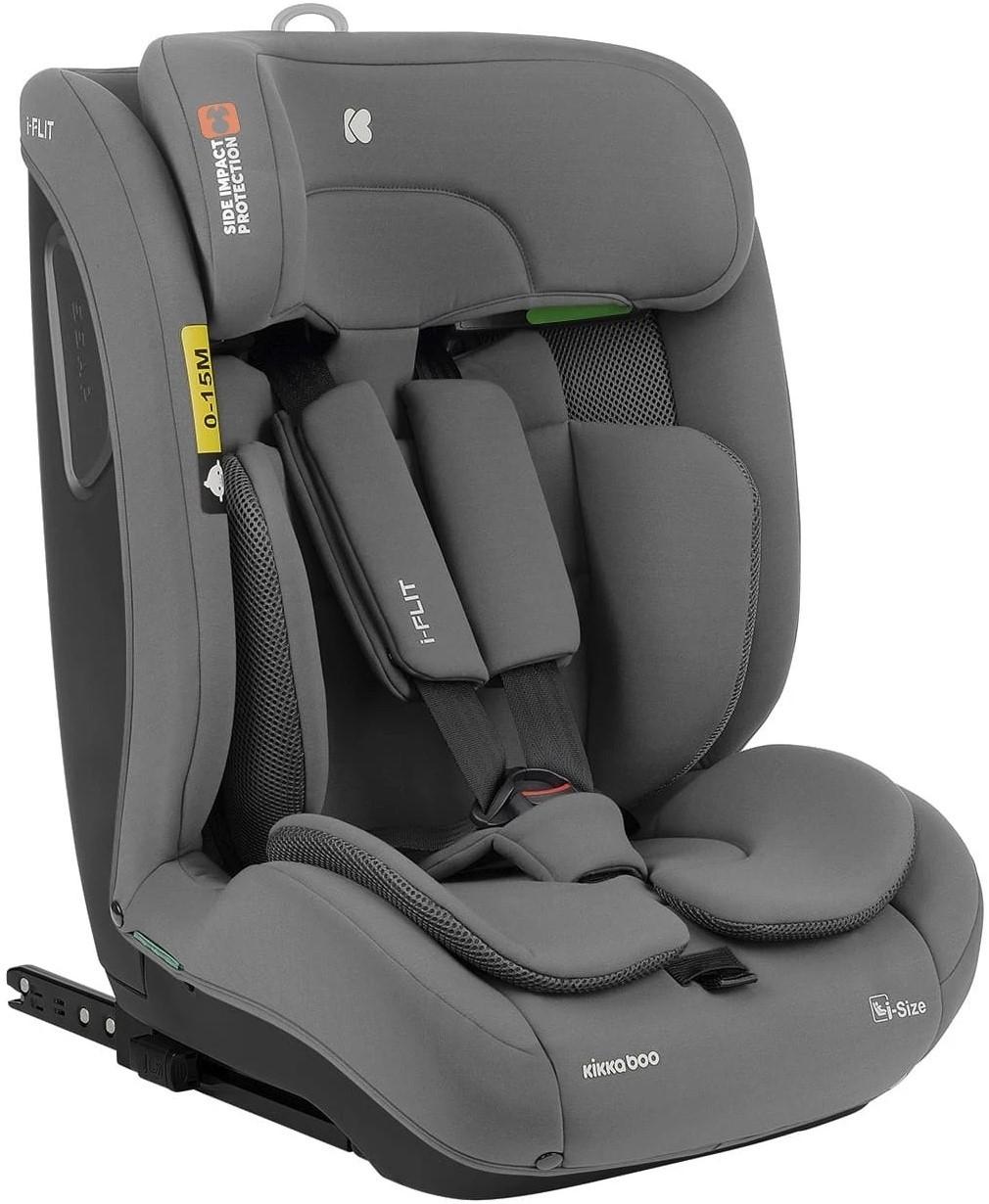 Scaun auto copii Kikka Boo i-Flit Light Grey