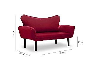 Canapea Trendy Chatto Maroon (Rosu)