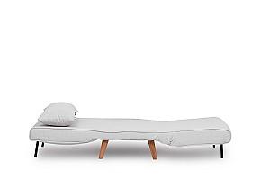 Fotoliu Trendy Folde Single Teddy Fabric Crem