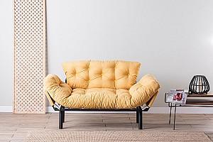 Canapea Trendy Nitta Mustar (Galben)