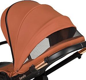 Carucior 2 in 1 Lionelo Layla Brown Rust