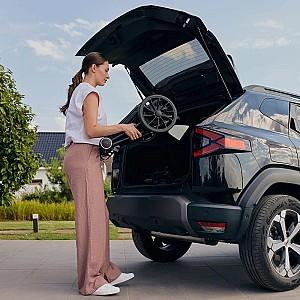 Carucior 2 in 1 Lionelo Mika Plus Brown Rust