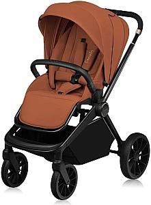 Carucior 2 in 1 Lionelo Mika Plus Brown Rust