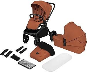 Carucior 2 in 1 Lionelo Mika Plus Brown Rust