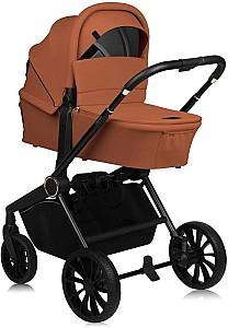 Carucior 2 in 1 Lionelo Mika Plus Brown Rust