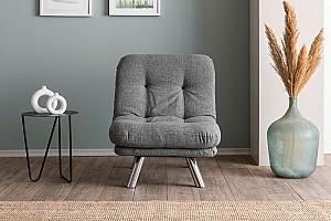 Fotoliu Trendy Misa Small Solo Gri deschis