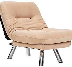 Fotoliu Trendy Misa Small Solo Crema (Bej)