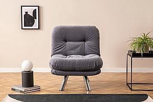 Fotoliu Trendy Misa Small Solo Gri