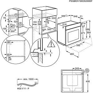 Cuptor electric incorporabil AEG OS6CB531AB