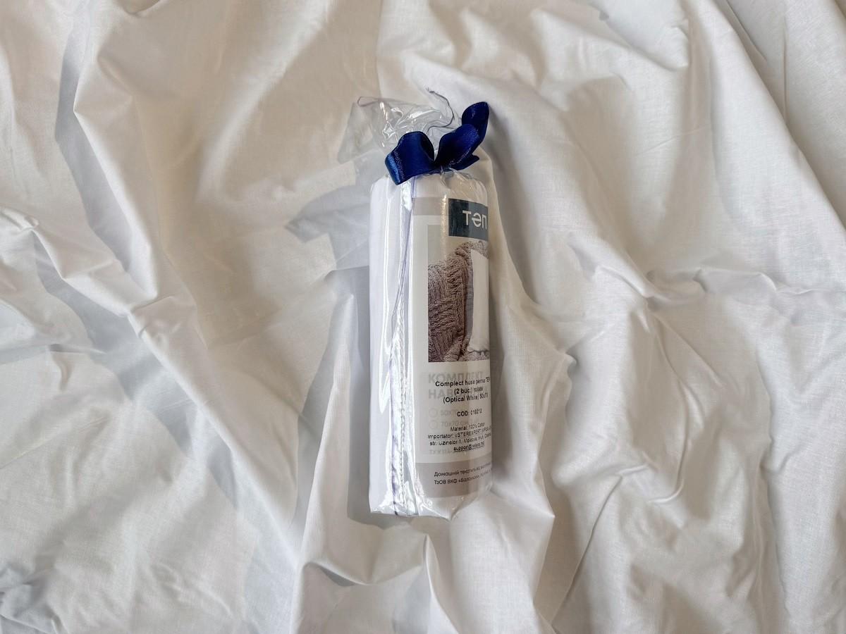 Fata de perna Relaxe Home 50x70 cm Optical White