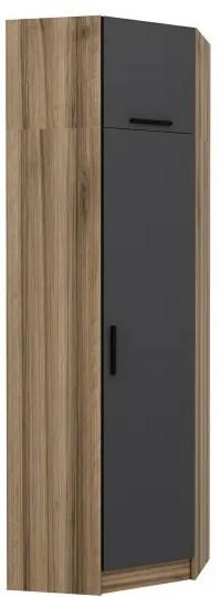 Dulap colt Trendy Kale Stejar Antracit 2304