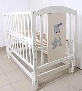 Patut copii Kuzea Iepuraș Alb pe balansoar