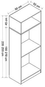 Dulap Trendy Kale White 2219