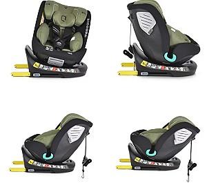 Scaun auto copii Cangaroo QUILL I-SIZE GREEN