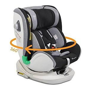 Scaun auto copii Cangaroo General Grey Isofix