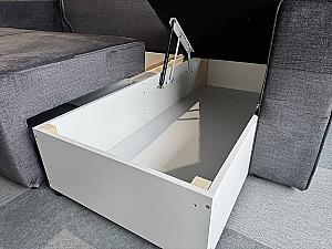 Canapea coltar Sofyno Hugo Gri inchis