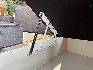 Canapea coltar Sofyno Hugo Gri inchis