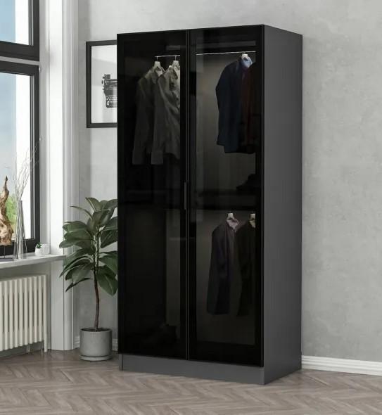 Dulap Trendy Kale Glass Antracit 210