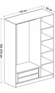 Dulap Trendy Kale Antracit 2265