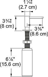 Dozator sapun lichid Franke Atlas (112.0717.103)