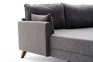 Canapea coltar Trendy Bella Stanga Antracit (Gri)