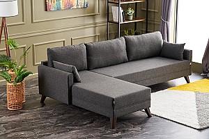 Canapea coltar Trendy Bella Stanga Antracit (Gri)