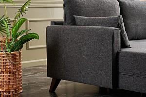 Canapea coltar Trendy Bella Stanga Antracit (Gri)